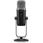 Behringer Bigfoot Micrófono Profesional USB 4 Patrones para Podcast y Música