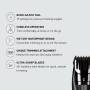 Recortadora de Barba Inalámbrica Panasonic Hombre con Dial de Precisión Recargable Lavable ER-GB42-K