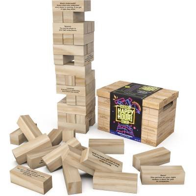 Spin Master Games Torre Hora Feliz Gigante Madera