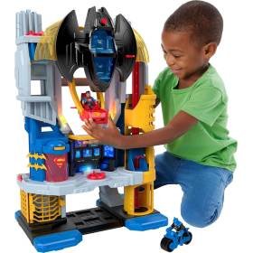 IMAGINEXT Set de Juego Ultimate Headquarters DC Super Friends Superman y Batman Didáctico IMAGINEXT Set de Juego Ultimate Headquarters DC Super Friends Superman y Batman Didáctico