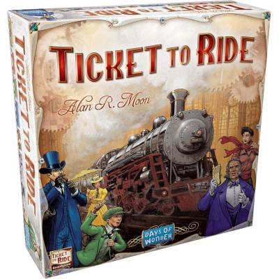Ticket to Ride Inglés Juego de 2 a 5 Jugadores