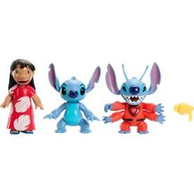 Figura Colección Disney Pixar Storytellers Acción Lilo y Stitch Paquete de 3