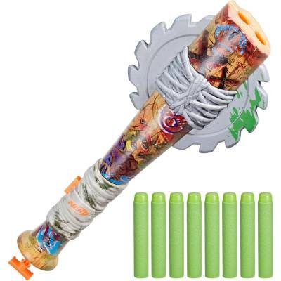 Pistola Lanzador Lanzador Zombie Strikeout 8 Dardos Elite Hoja de Espuma
