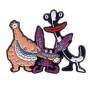Pin Metal Esmaltado Aaahh!!! Real Monsters