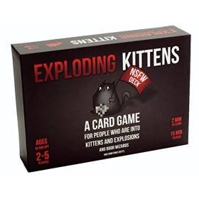 Exploding Kittens Juego de Cartas Edición NSFW Contenido Explícito para Adultos de 2 a 5 Jugadores Exploding Kittens Juego de Cartas Edición NSFW Contenido Explícito para Adultos de 2 a 5 Jugadores