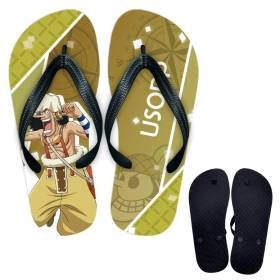 Sandalias Chanclas Playa Anime One Piece Kawaii Verano Exterior Playa Usop2