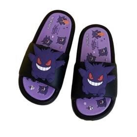 Sandalias Chanclas Playa Anime Kawaii Verano Exterior Gengar Morado