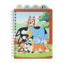Libreta Cuaderno Diario Bluey Multi Tab Journal Pestañas 9in
