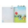 Libreta Cuaderno Diario Bluey Multi Tab Journal Pestañas 9in
