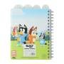 Libreta Cuaderno Diario Bluey Multi Tab Journal Pestañas 9in