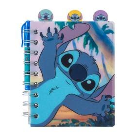 Libreta Mini Cuaderno Disney Stitch Multi Tab Journal Pestañas 5in Libreta Mini Cuaderno Disney Stitch Multi Tab Journal Pestañas 5in
