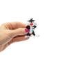 Figura Colección Looney Tunes Silvestre Metalfigs 2,5 Pulgadas Oficial