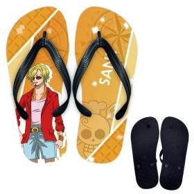 Sandalias Chanclas Playa Anime One Piece Kawaii Verano Exterior Playa Sanji2