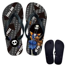 Sandalias Chanclas Playa Anime One Piece Kawaii Verano Exterior Playa Brook2