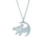 Collar Cadena Acero Inoxidable Dije Rey Leon Simba
