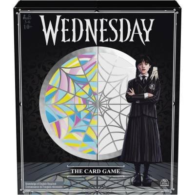 Spin Master Games Juego Cartas Wednesday Miércoles Tarjetas Aluminio Premium 3 a 10 Jugadores