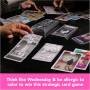 Spin Master Games Juego Cartas Wednesday Miércoles Tarjetas Aluminio Premium 3 a 10 Jugadores
