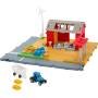 Pista Matchbox Toy Car & Playset Granja Aventura con Tractor y Remolque a Escala 1:64 Cabra, Caballo y Vaca