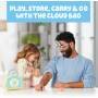 Bluey Cloud Bag  Juego de Juguetes con 7 Piezas de Juego