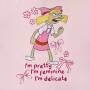 Blusa Nickelodeon Hey Arnold! Pretty Helga Camiseta Mujer Manga Corta Estampado