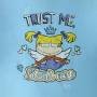 Blusa Nickelodeon Rugrats Angelica Camiseta Mujer Manga Corta Estampado