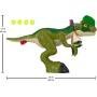 Fisher-Price Imaginext Jurassic World Dinosaurio Dilophosaurus Niños de 3 años en adelante