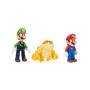 Figura Set De Figuras Super Mario 3 Pack Mario, Boom Boom, Luigi Colección Regalo