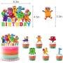 Set 20 Globos Caricatura Numberblocks Fiesta y Decoración