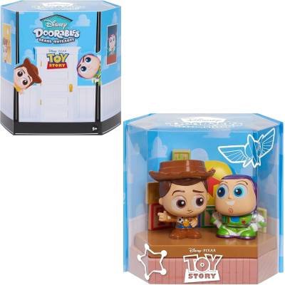Disney Doorables Grand Entrance Buzz Lightyear y Woody Juguetes para niños 5 años adelante