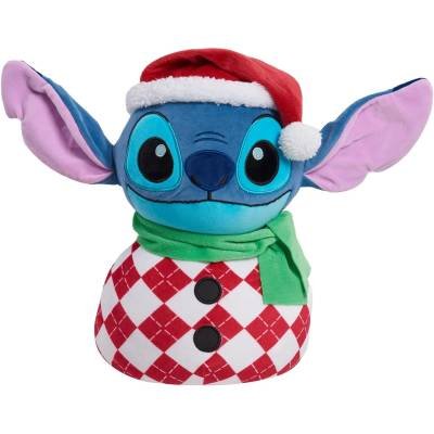Peluche Original Just Play Stitch Muñeco de Nieve 12 in Juguete Regalo