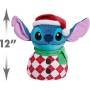 Peluche Original Just Play Stitch Muñeco de Nieve 12 in Juguete Regalo