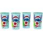 Disney Lilo & Stitch Santa Stitch Juego Vasos Plástico de 4 Piezas Reutilizable 22 oz