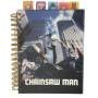 Libreta Cuaderno Anime Chainsaw Multi Tab Journal Pestañas 9in