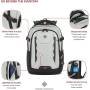 Mochila Portátil SWISSGEAR de 18 in Travel Tech Pro Scansmart Laptop