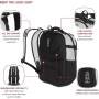 Mochila Portátil SWISSGEAR de 18 in Travel Tech Pro Scansmart Laptop