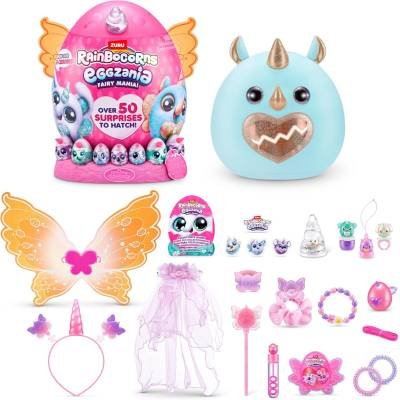 Capsulas Huevo Sorpresa Rainbocorn Eggzania Fairy Mania Rhino Series 1 Zuru