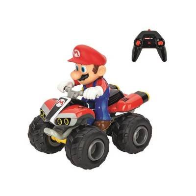 Vehículo Carrera RC Nintendo Mario Kart 2.4 GHz Control Remoto Mario Quad Original Regalo