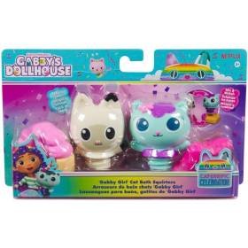 Gabby's Dollhouse Cat Bath Squirters, Mercat y Pandy Paws Juguetes Flotantes Baño Gabby's Dollhouse Cat Bath Squirters, Mercat y Pandy Paws Juguetes Flotantes Baño