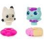 Gabby's Dollhouse Cat Bath Squirters, Mercat y Pandy Paws Juguetes Flotantes Baño