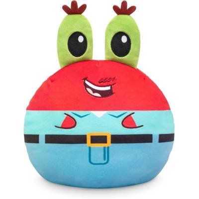 Peluche Original TeeTurtle Bob Esponja Mr. Krabs y Krabby Patty Reversible 6 Pulgadas Juguete Regalo