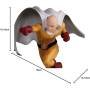 Figura Abysse Corp One Punch Man Saitama 1:10 Impresa en PVC en Caja de Regalo