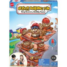 Mattel Games Juego de Mesa Castores Movedizos Niños de 6 años en adelante