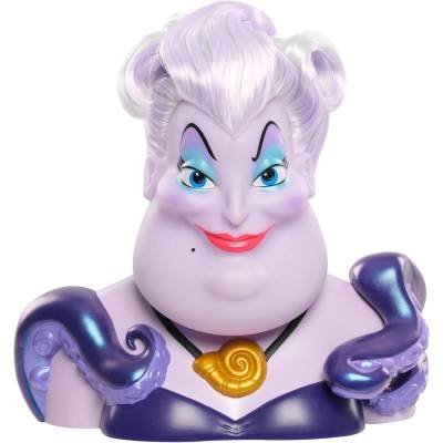 Figura Colección Just Play Cabeza para Peinados Disney Villains Fierce 'N Fun Ursula de 25,4 cm 16 Piezas
