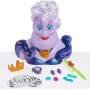 Figura Colección Just Play Cabeza para Peinados Disney Villains Fierce 'N Fun Ursula de 25,4 cm 16 Piezas