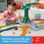 Thomas & Friends Juego de Tren de Juguete Motorizado Pista de Entrega con Sonidos y Frases