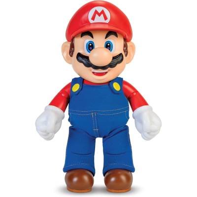 SUPER MARIO Its A Me Mario Figura Interactiva 30cm Alto Más de 30 Sonidos y Música Nintendo