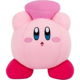Peluche Original TOMY Nuiguru Knit Kirby and Friend Heart Plushie 15 Pulgadas