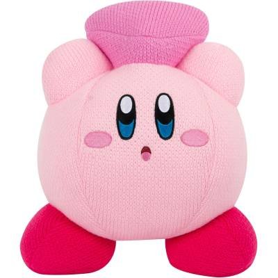 Peluche Original TOMY Nuiguru Knit Kirby and Friend Heart Plushie 15 Pulgadas