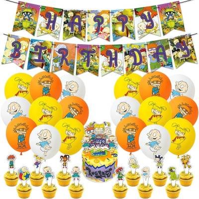 Set 18 Globos Caricatura Rugrats Tommy Fiesta y Decoración