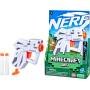Pistola Nerf MicroShots Minecraft Ghast Mini Blaster Incluye 2 Dardos Oficiales de Elite
